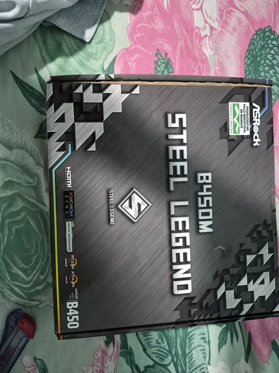 Placa mae am4 B450M Steel legend - Foto 2