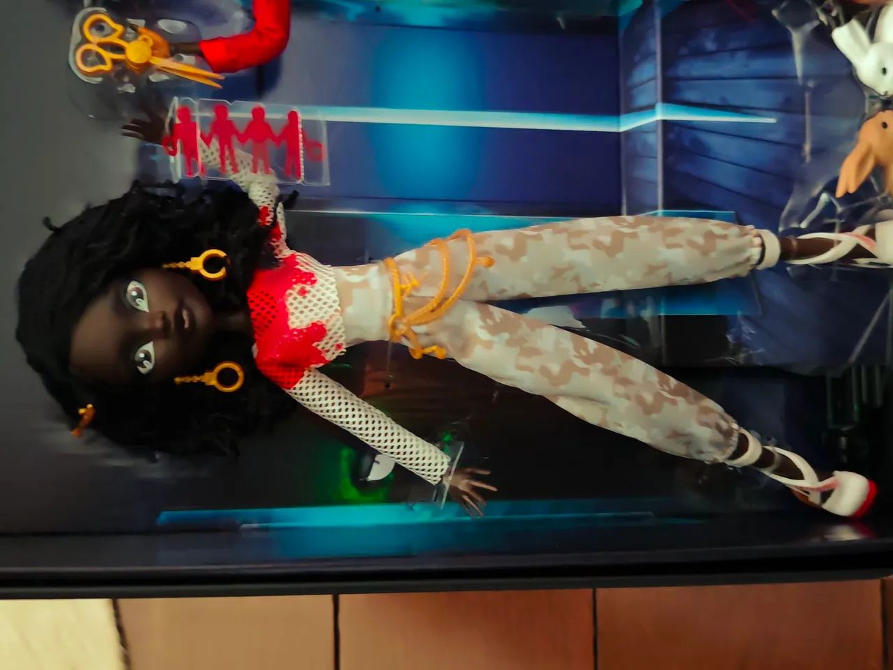 Monster High Skullector Us Dolls Adelaide e Red - Foto 3