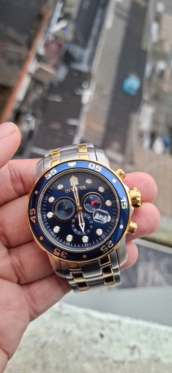 Relógio invicta original vendo olx pay mais entrega para todo Brasil faço envio  - Foto 2