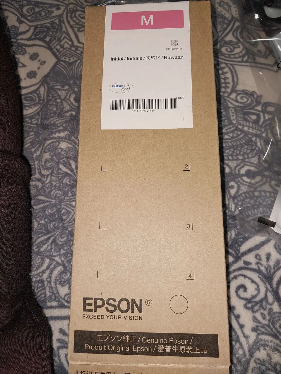 BOLSA DE TINTA EPSON VERMELHA - Foto 2