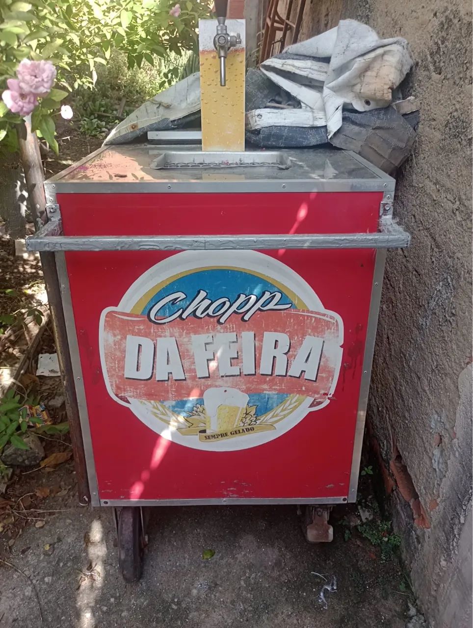 Carrinho de chopp para começar seu próprio negócio  - Foto 3