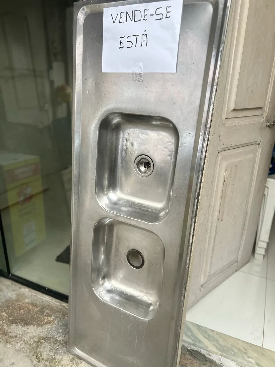 Pia de inox 