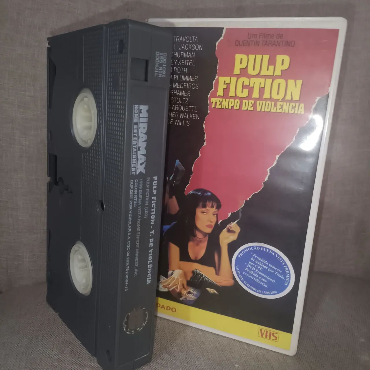 Fita VHS original Pulp Fiction