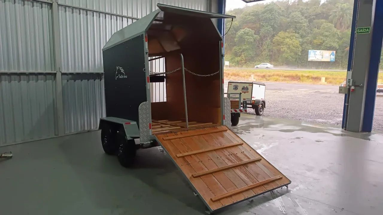 Carreta para cavalo