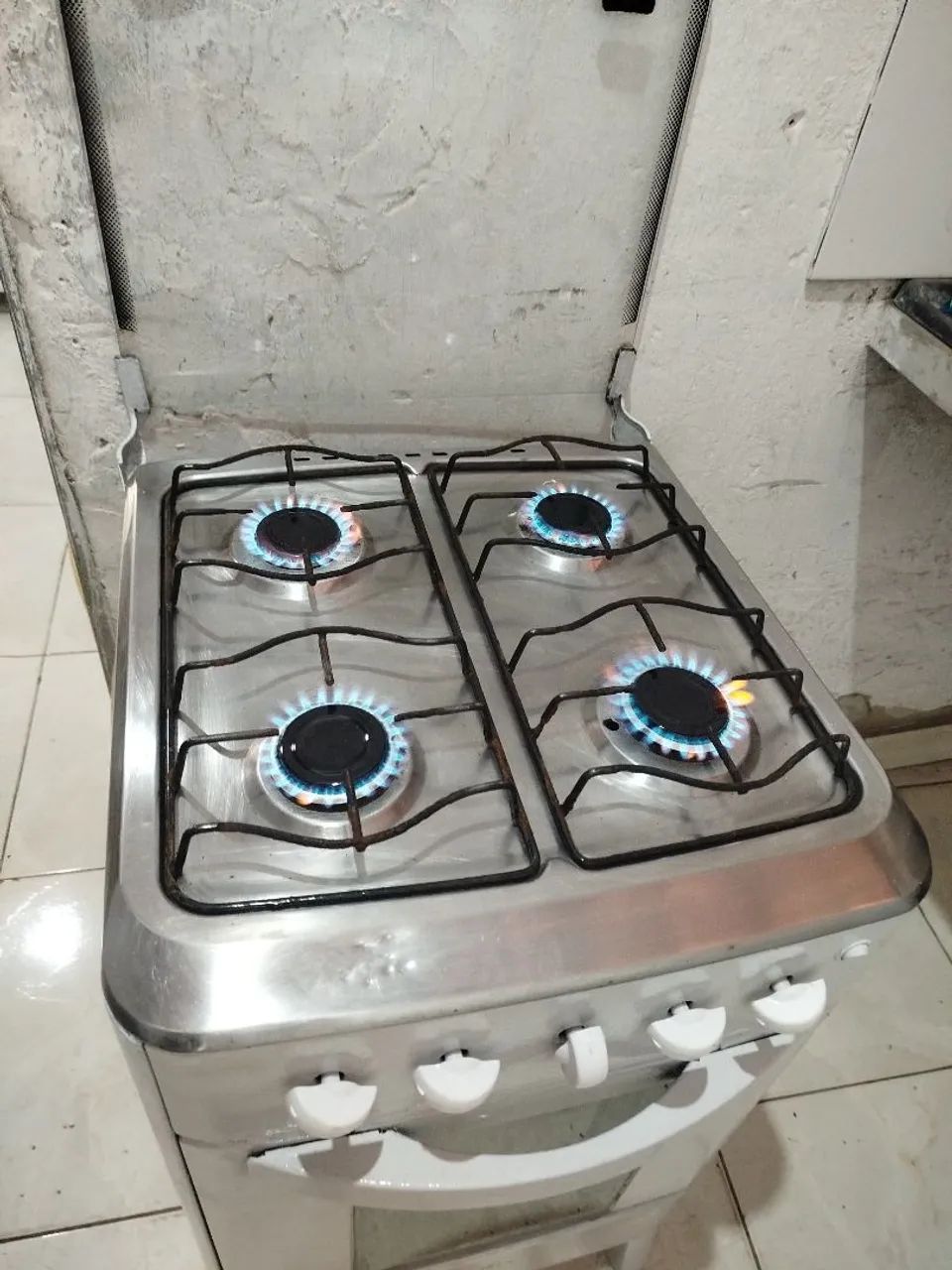 Fogão usado manual não e novo  - Foto 4