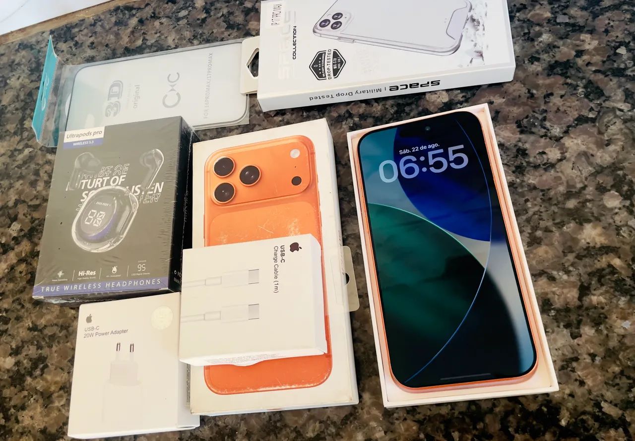 iPhone 17 pro Max + acessórios originais  - Foto 4