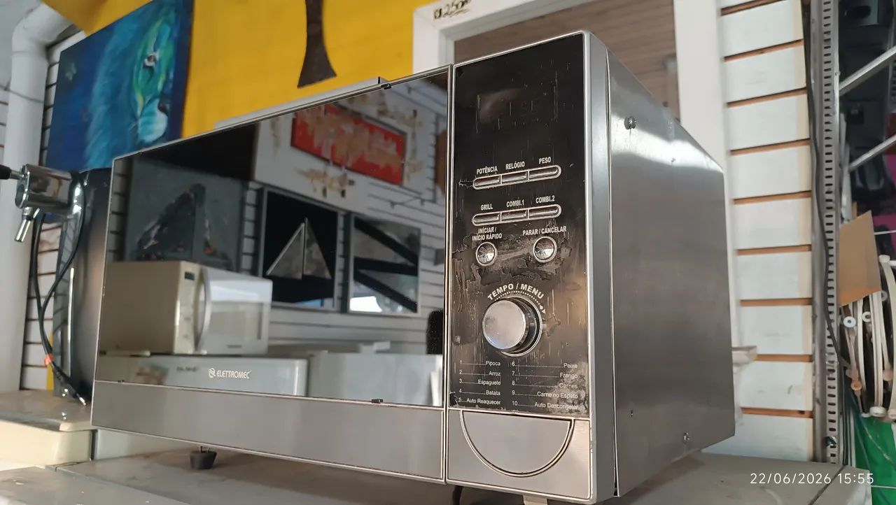 Microondas com grill Elettromec 220 volts  - Foto 4