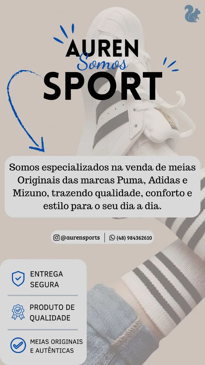 Meia Adidas cano curto - Foto 4
