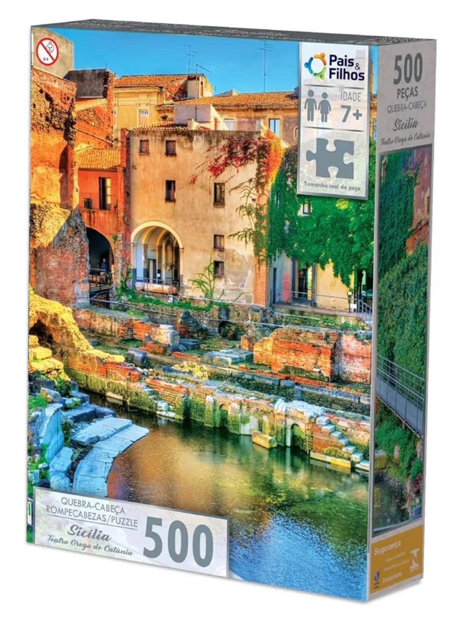 Quebra-cabeça 500 Peças - Sicilia Teatro