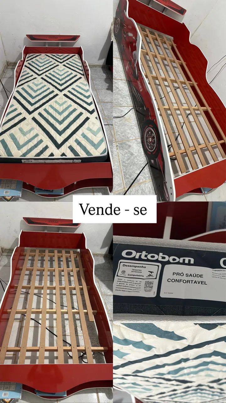 Cama carro infantil 