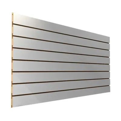 Painel canaletado branco 