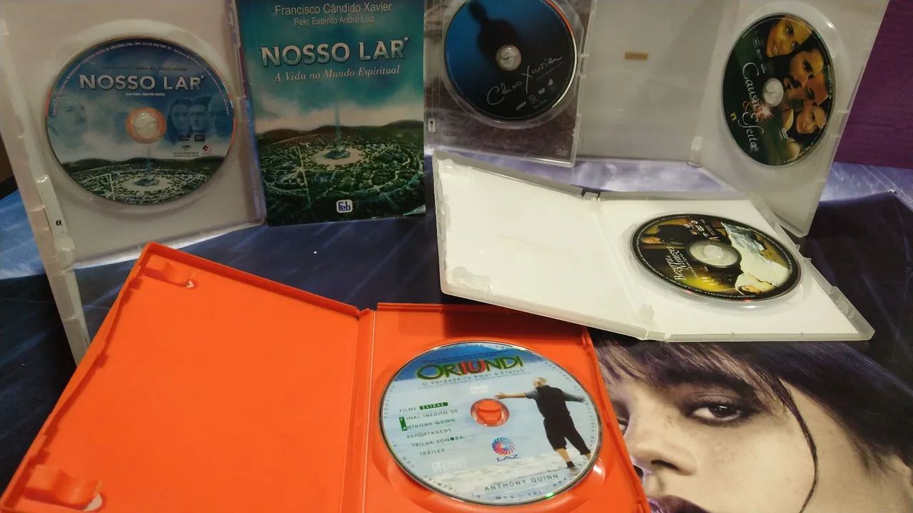 Dvd de Filmes Espíritas + livro de Brinde  - Foto 3