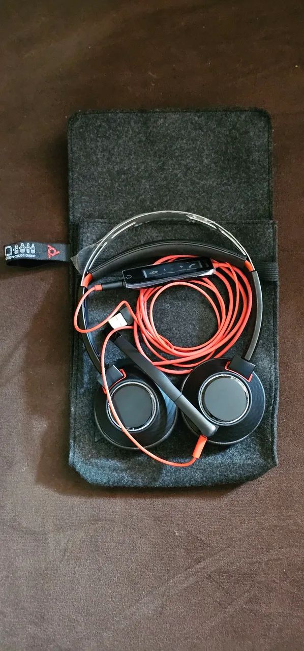 Headset Profissional Poly Blackwire 5220 Stereo - Na Caixa (Impecável) - Foto 3