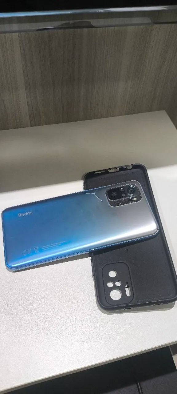 Smartphone xiami redmi note 10s com capa e película  - Foto 2