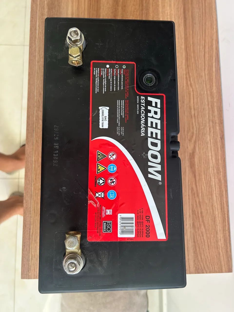 Bateria freedom 115 amperes  - Foto 2