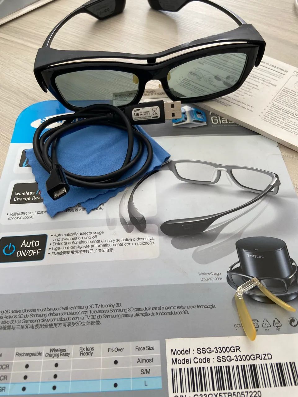 Óculos 3D Samsung - Foto 5