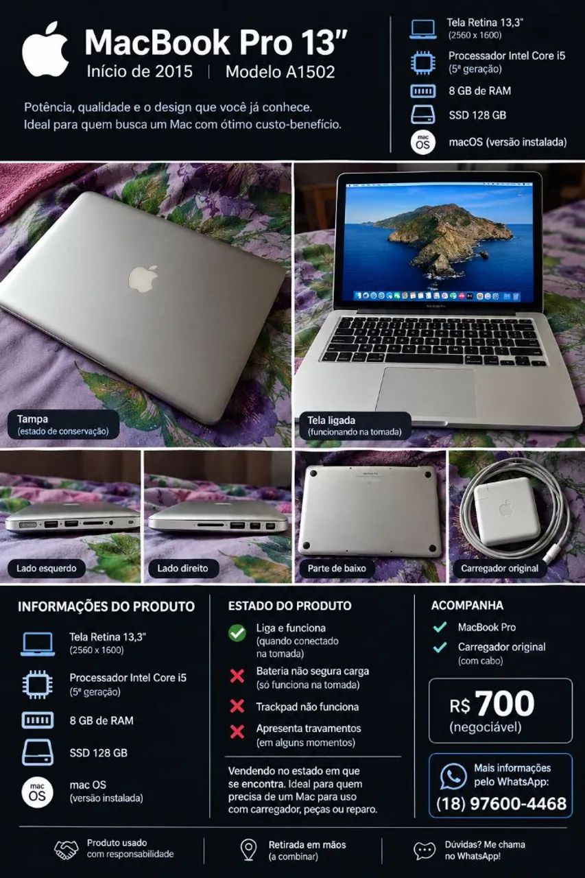 MacBook Pro 13" - Foto 2