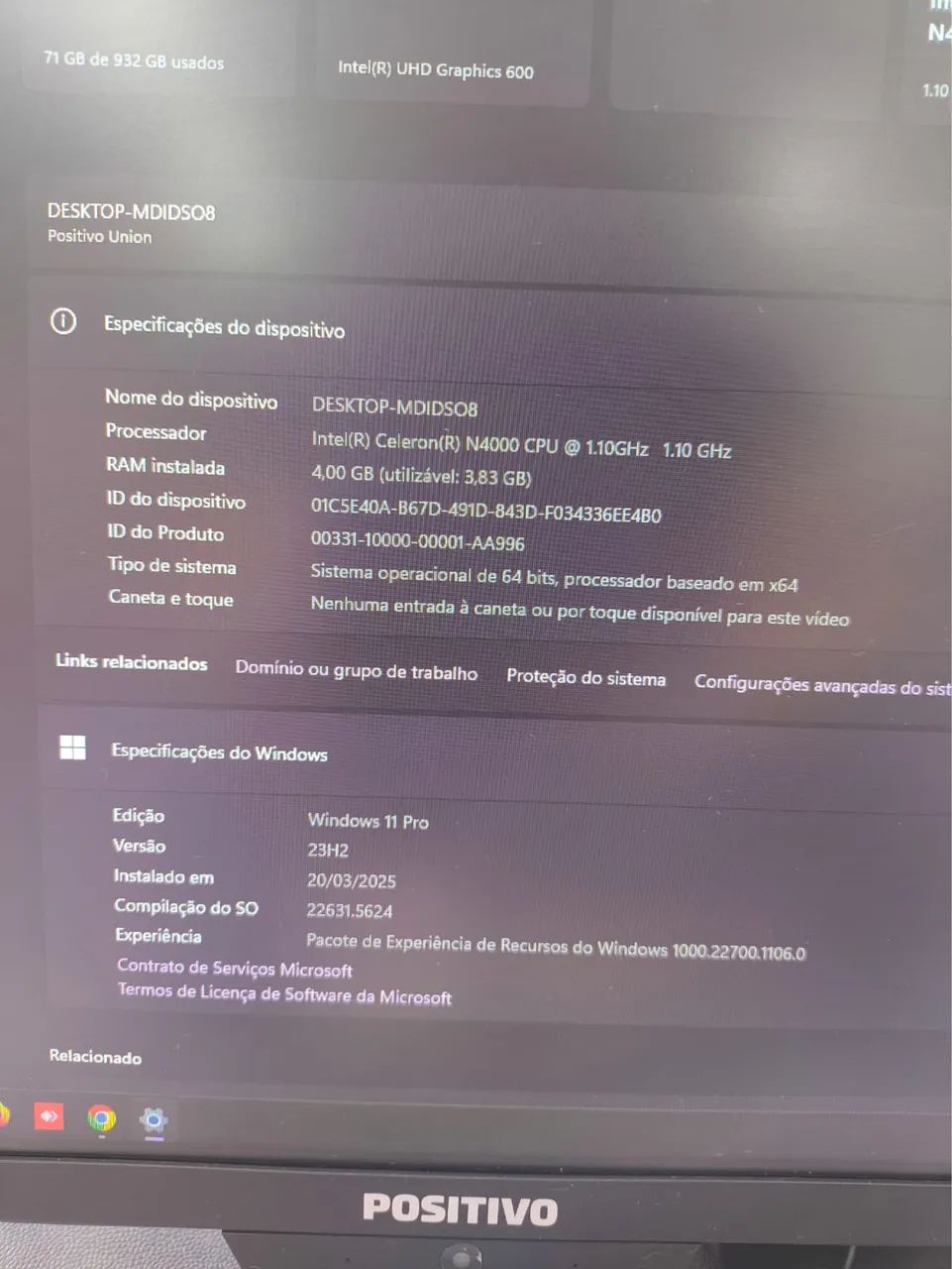 Vendo computador Positivo completo - Foto 4