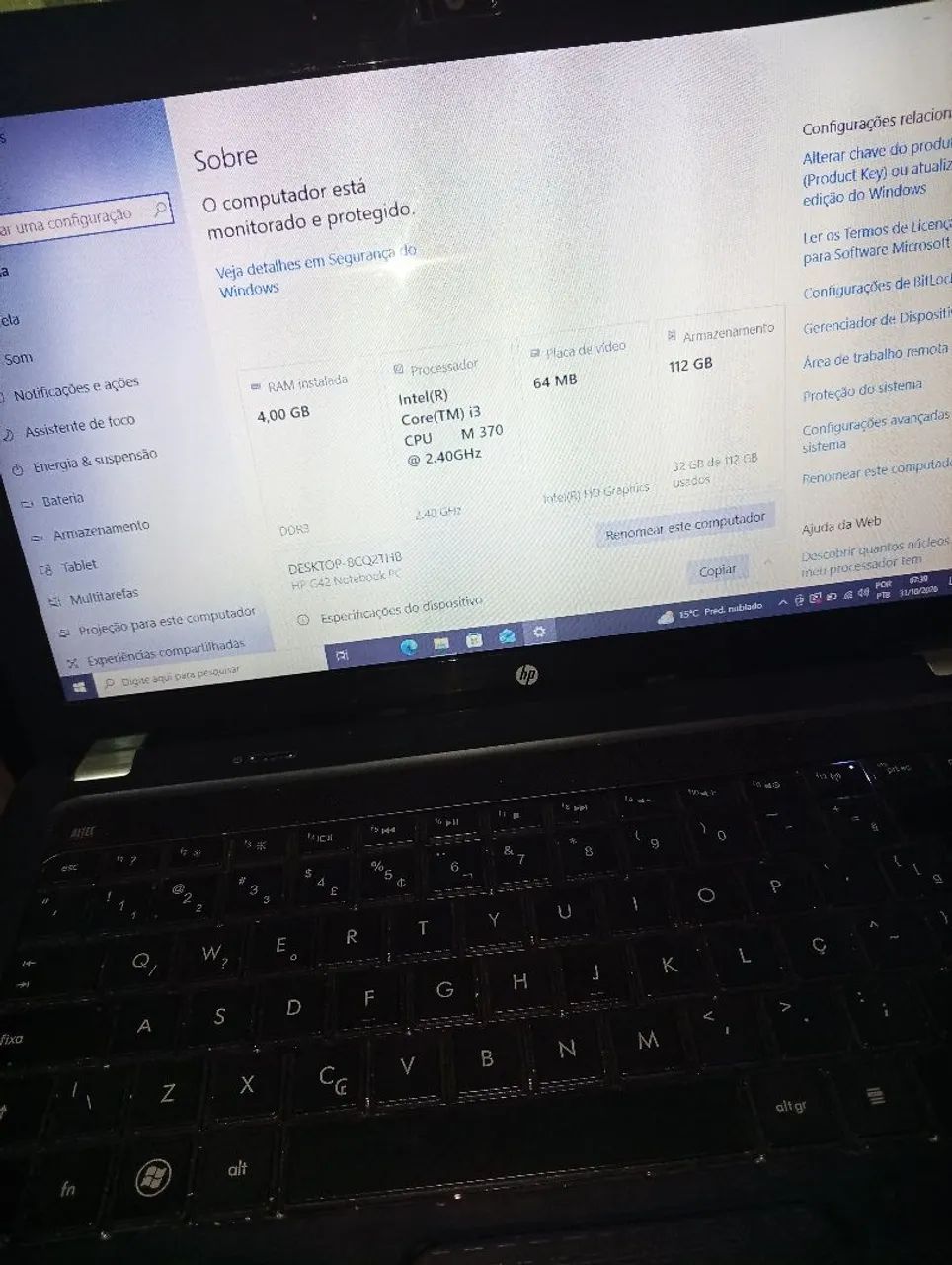 Notebook HP-i3 - Foto 4