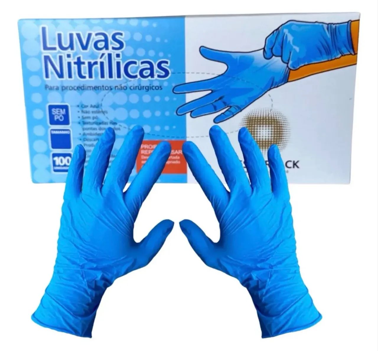 Luva nitrilica sem Pó - Foto 2