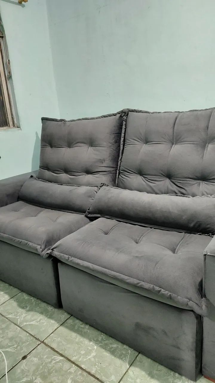 Sofá retrátil reinclinavel 2,30×1,80