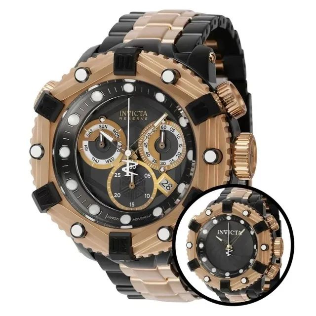 Invicta Reserve Huracan 53 Mm Original - Lançamento - Acessórios