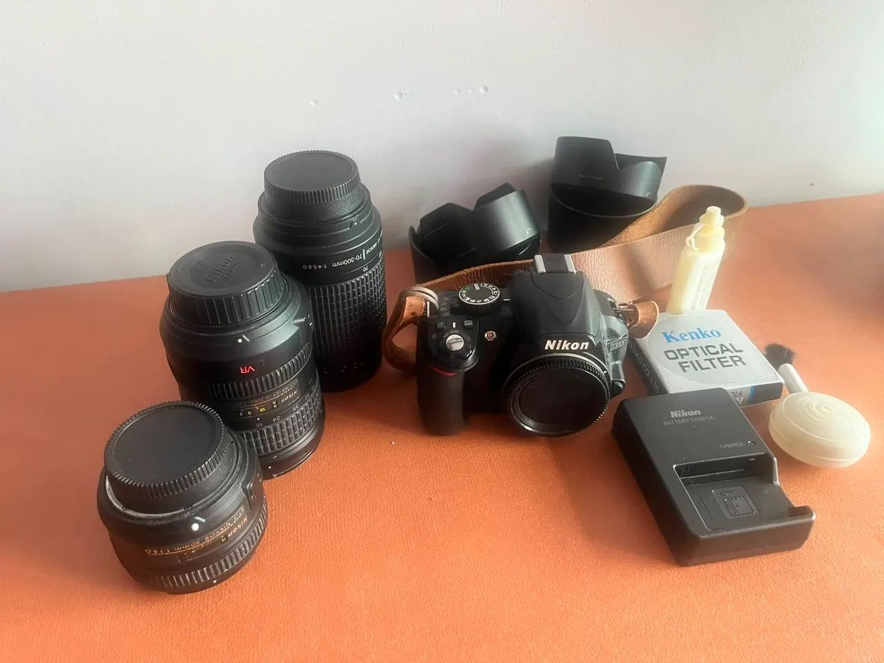 Câmera D3100 Nikon com lentes 