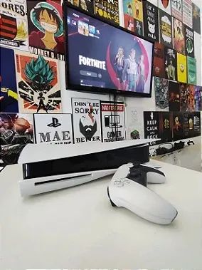 PS5 Mídia Física e Digital + Dualsense - 6 Meses de Garantia e Aceitamos seu Usado