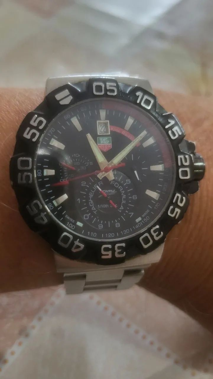 Dois relógios TAG heuer com cronógrafo  - Foto 3
