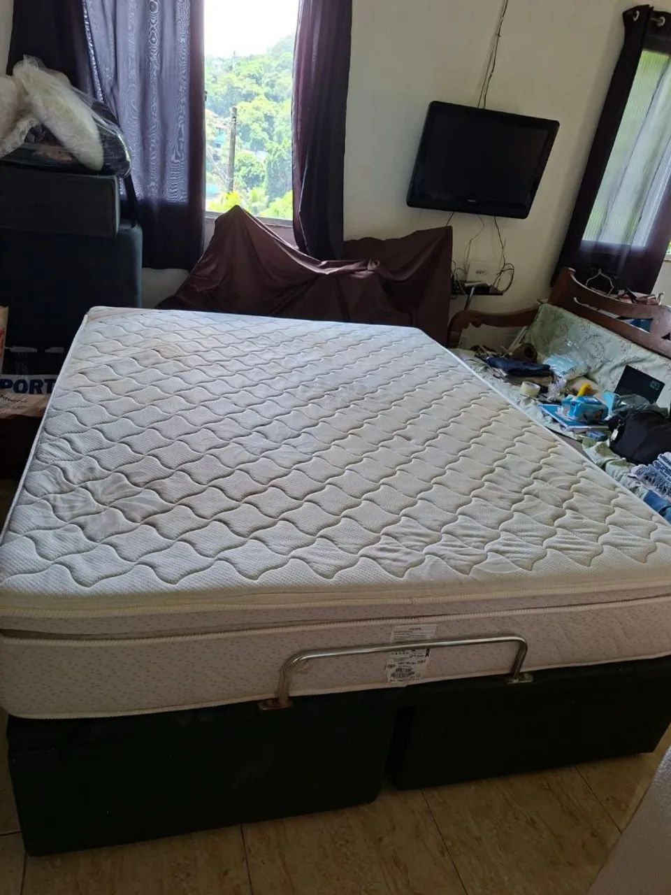 Cama box  com colchão ortobom  - Foto 4