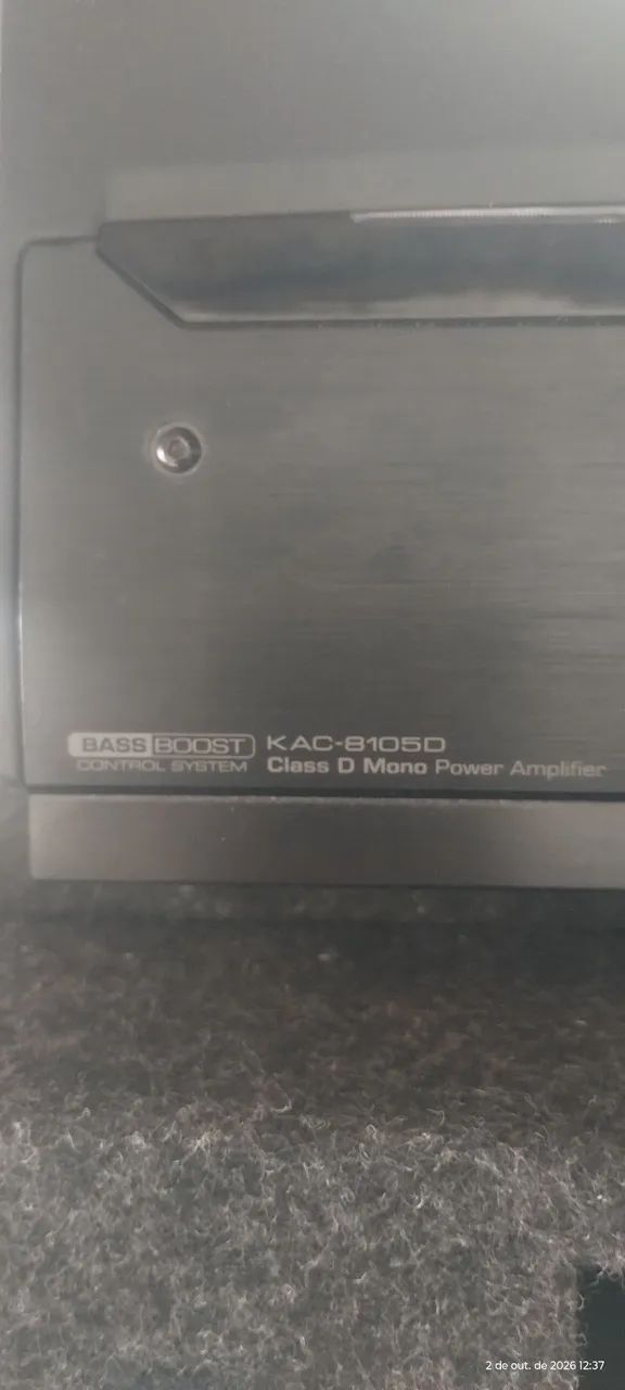 Caixa selada com módulo Kenwood para carro - Foto 3