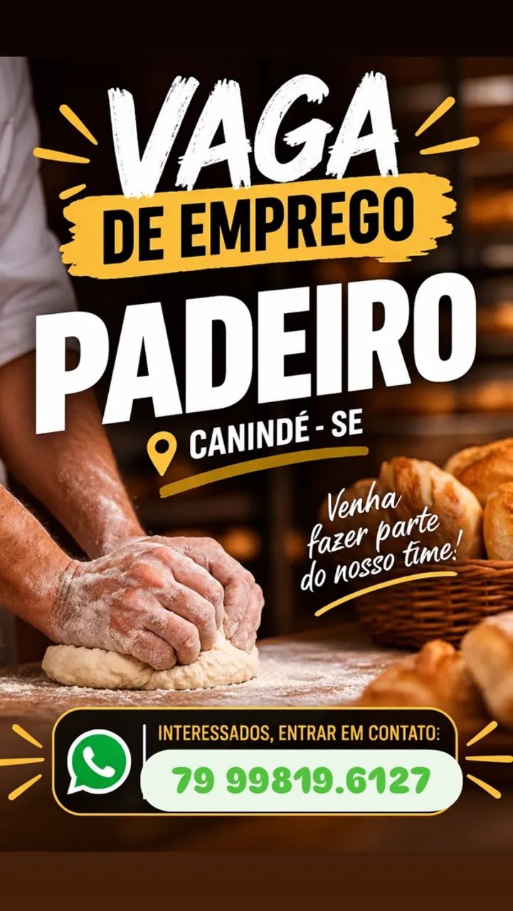 Vaga de padeiro