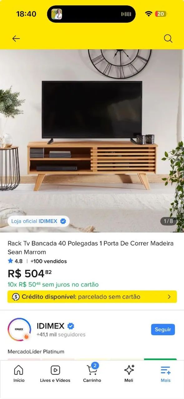Rack madeira maciça - Foto 5