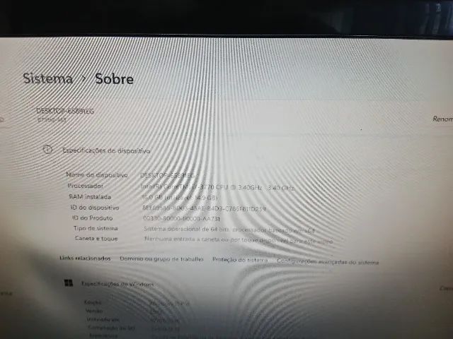 PC Intel Core i7 3770 16GB - Foto 5