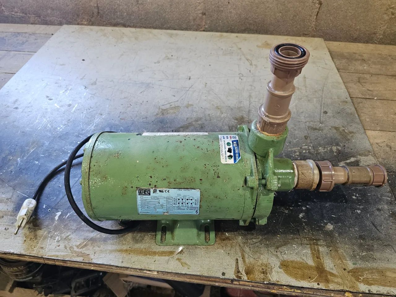 Motorbomba schneider 