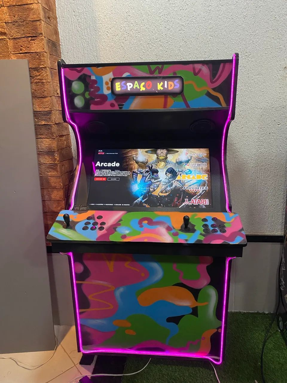 Vendo fliperama top , máquina magnífica tela de 32 polegadas  - Foto 2