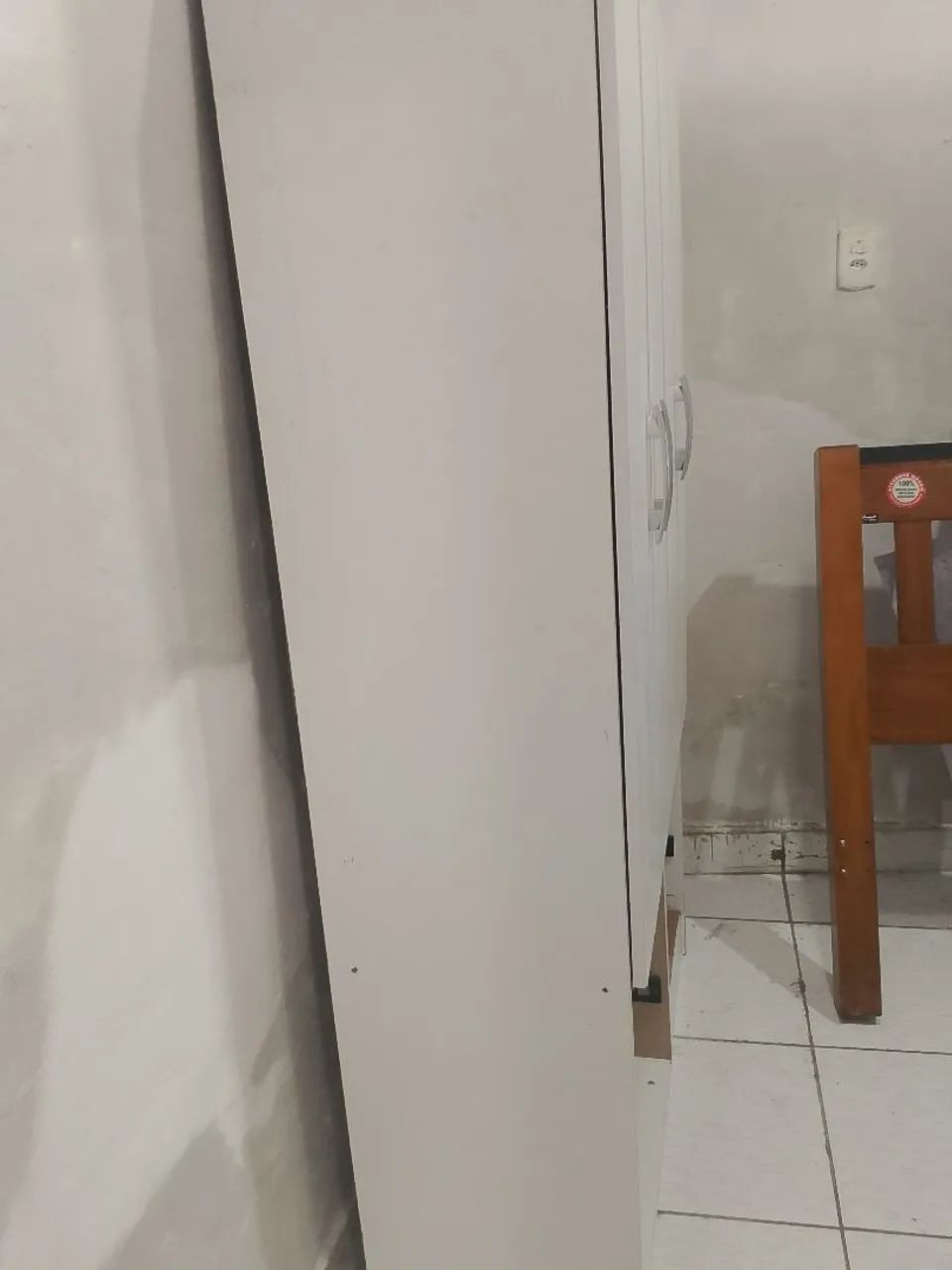 Guarda roupa solteiro branco . - Foto 3