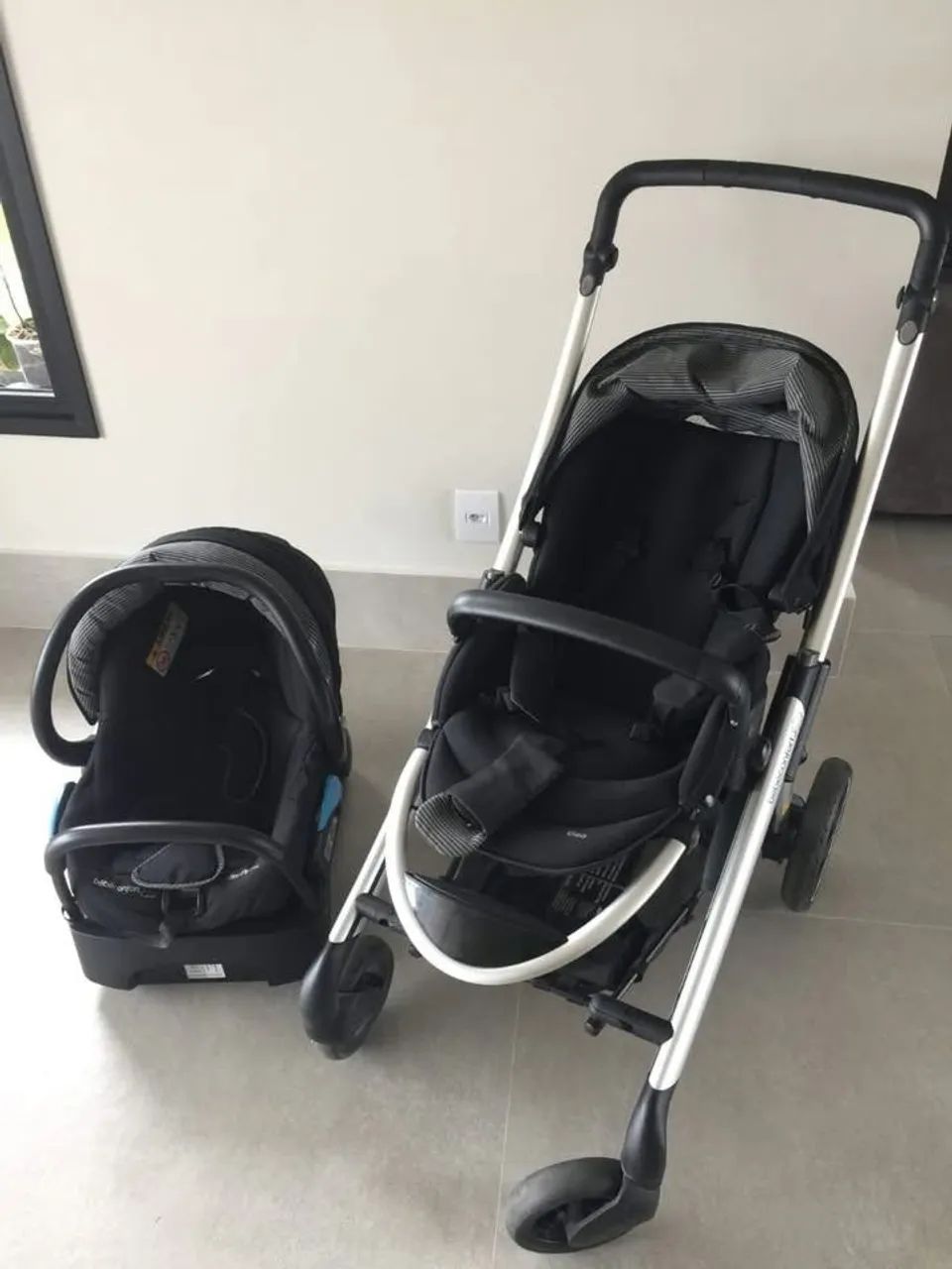 Kit carrinho Maxi Cosi Elea+ bebê conforto +base - Foto 3
