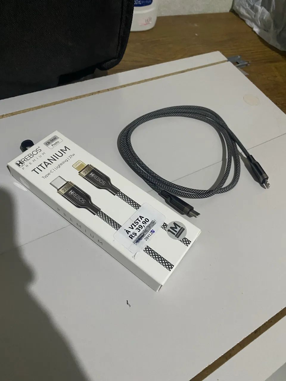Cabo de IPhone tipo C Hrebos Premium