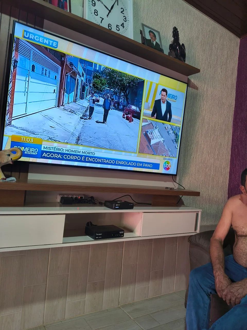 TV SAMSUNG 75 POLEGADAS SEMI  NOVA 