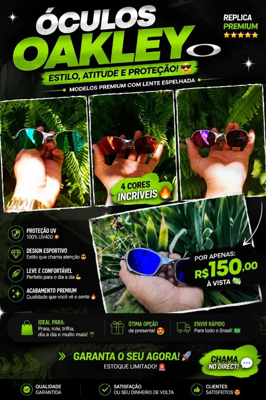 Óculos oakley 