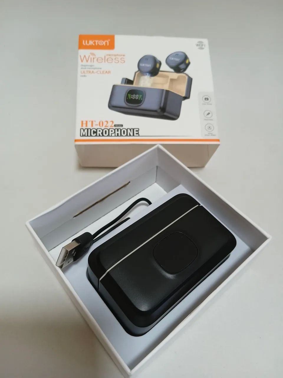 Microfone lapela sem fio para IPhone  - Foto 3