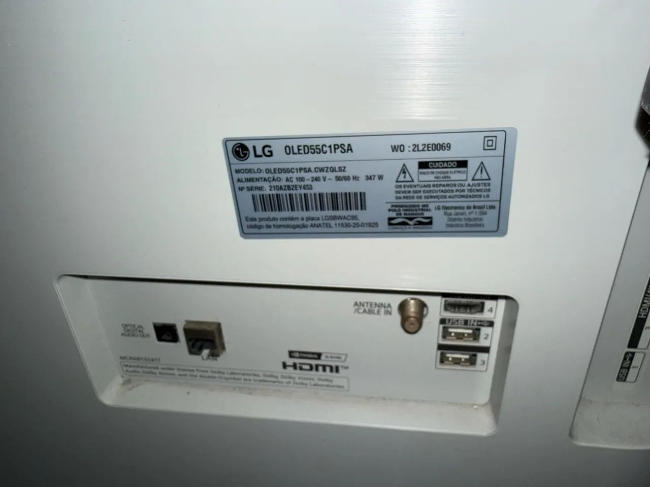 Televisão OLED LG - com defeito  - Foto 2