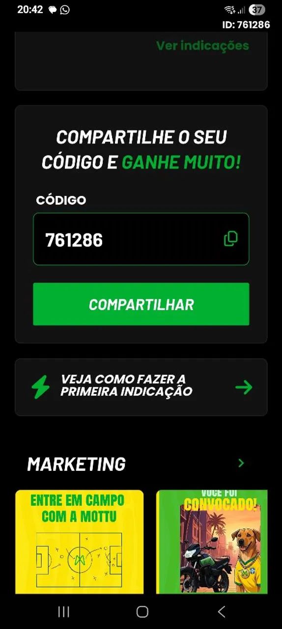 Aluguel da mottu use meu código e receba desconto na hora do 