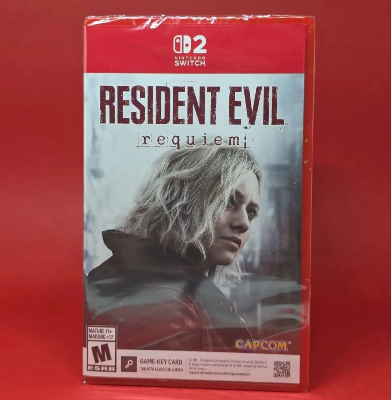 Game Resident evil requiem switch 2 em estoque 
