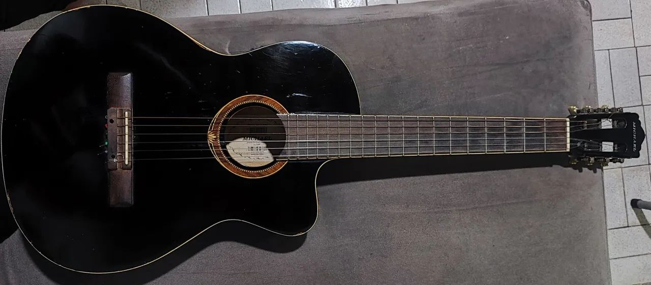 Violão Elétrico Michael Nylon - Foto 2