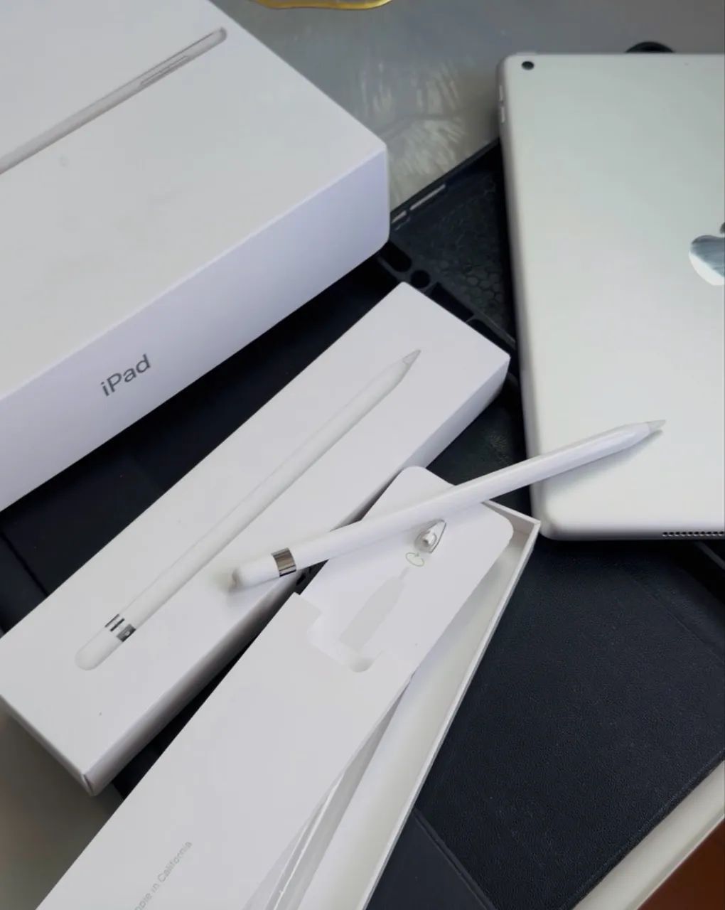 iPad + Apple Pencil Original + Case | Completo