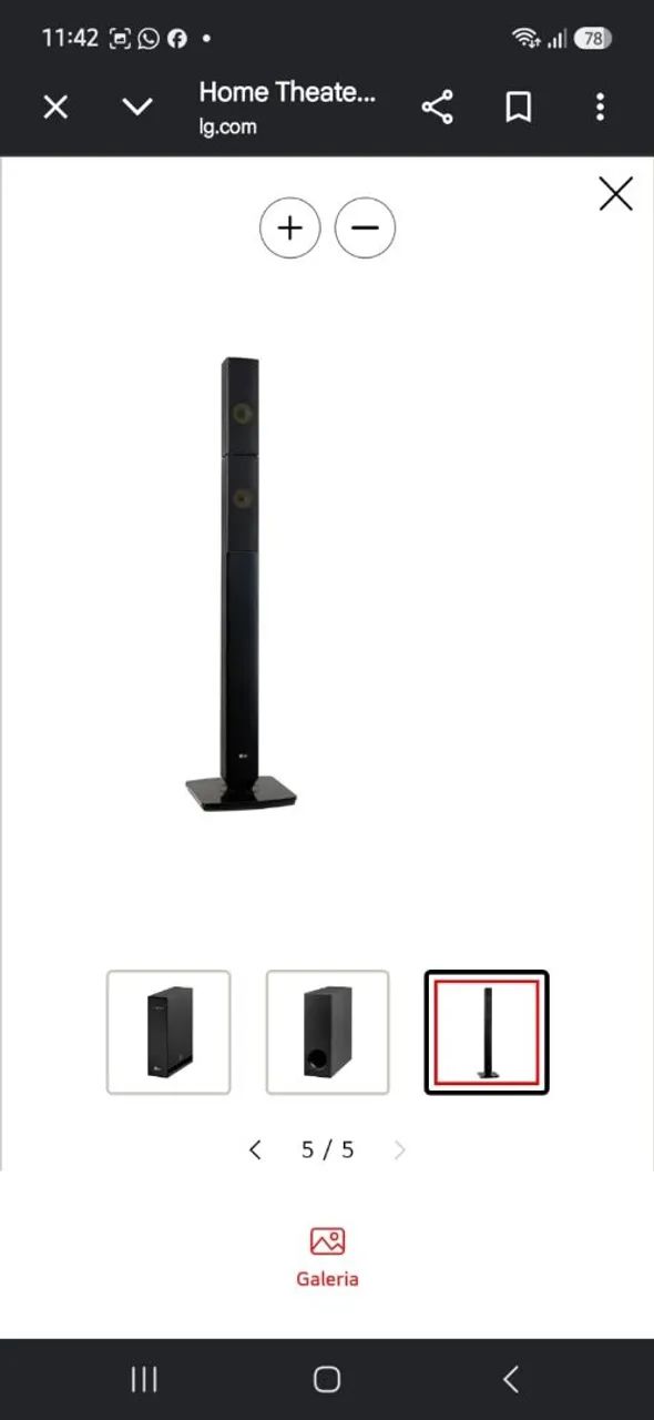 Home theater LG LHB655 - Foto 4