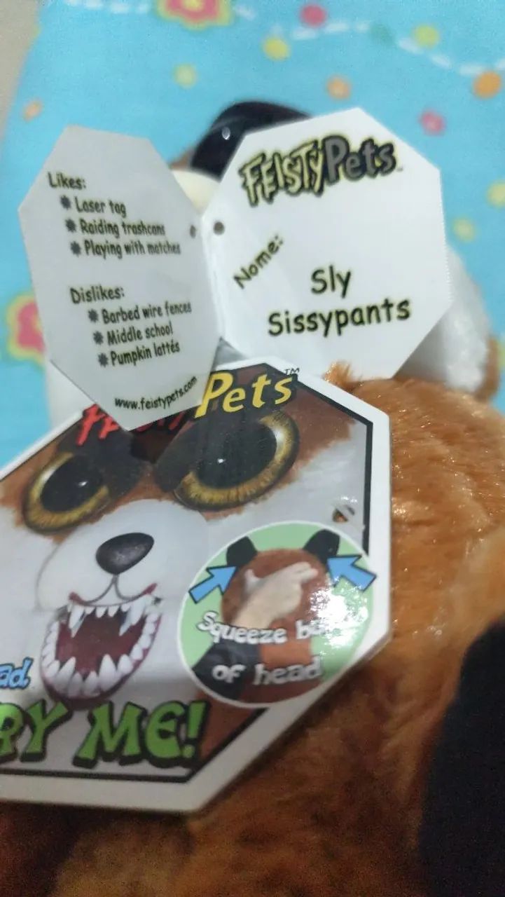 Raposa Feisty Pets com TAG  - Foto 4