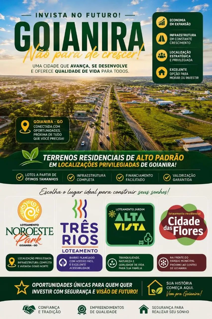 Lotes em Goianira 